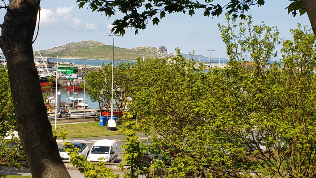 Harbor view at Howth, Ierland