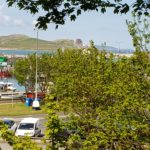 Harbor view at Howth, Ierland